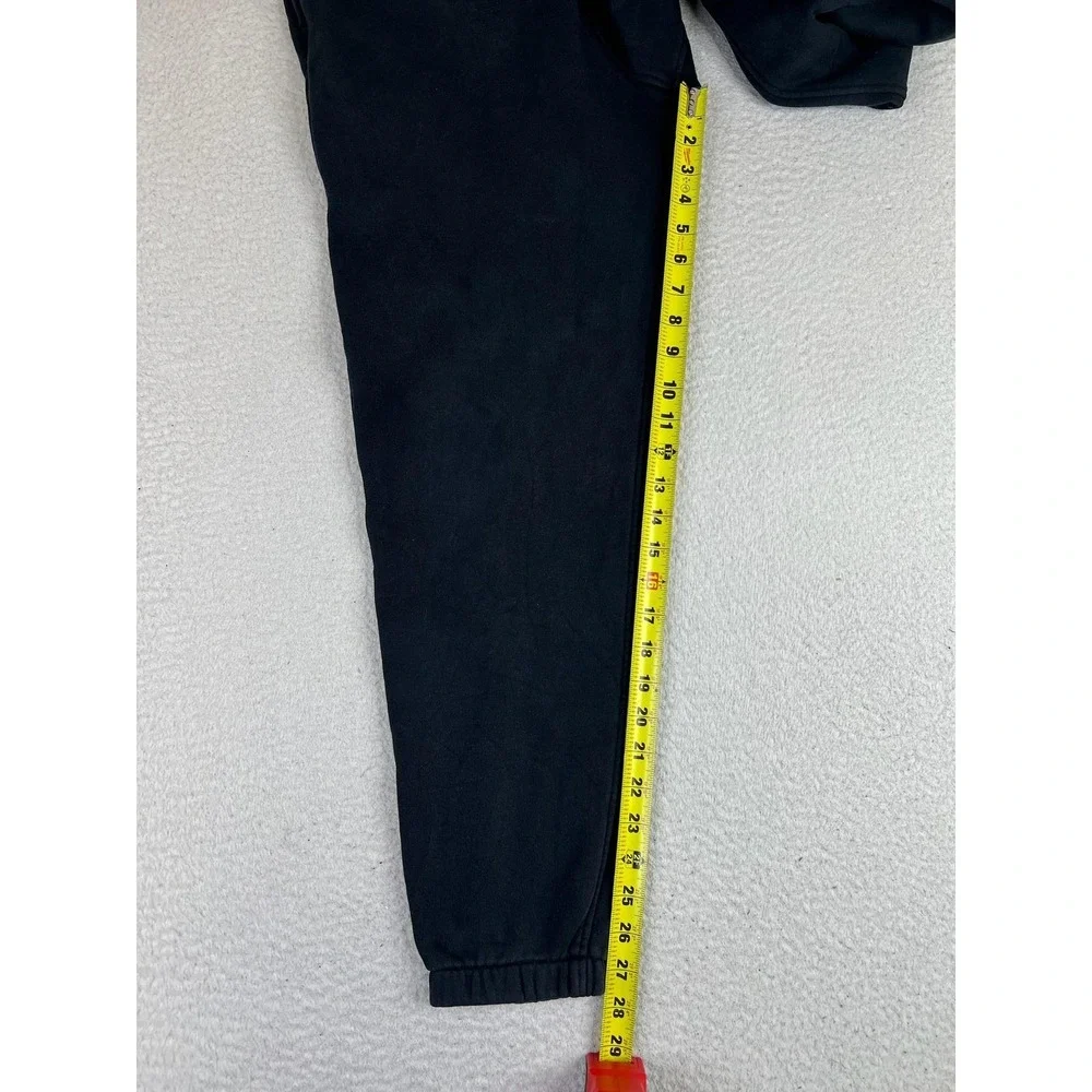 Jordan Pants Mens Medium Black Fleece Sweatpants Joggers Athletic DA9820-010